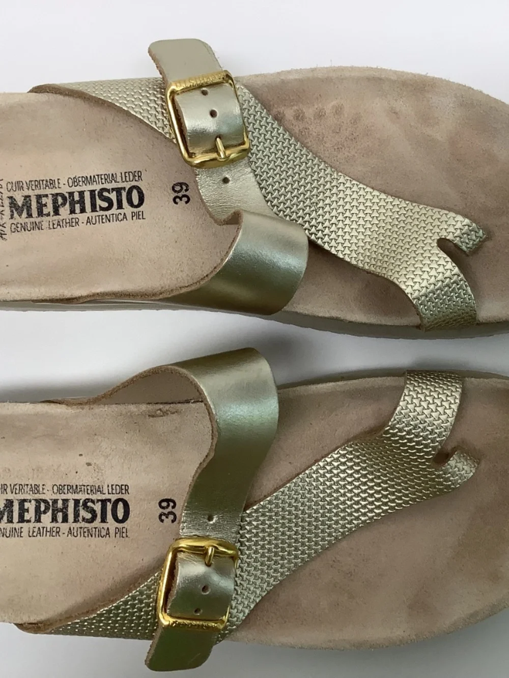 Mephisto Helen Mix Sandals Size 39/9 EUC - Picture 5 of 11
